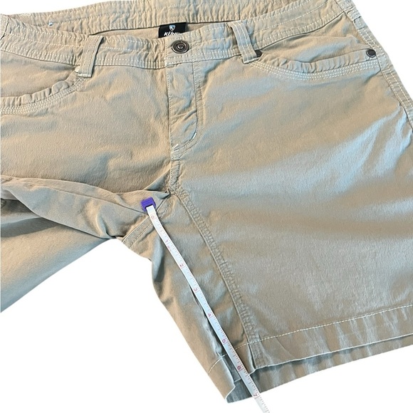 Kuhl Tan Cargo Shorts Versatile Summer Essential Women’s Size 10 - Picture 6 of 11